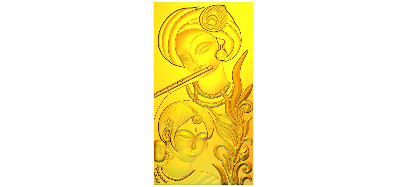 Decorative Wall Panel CNC Design RLF File