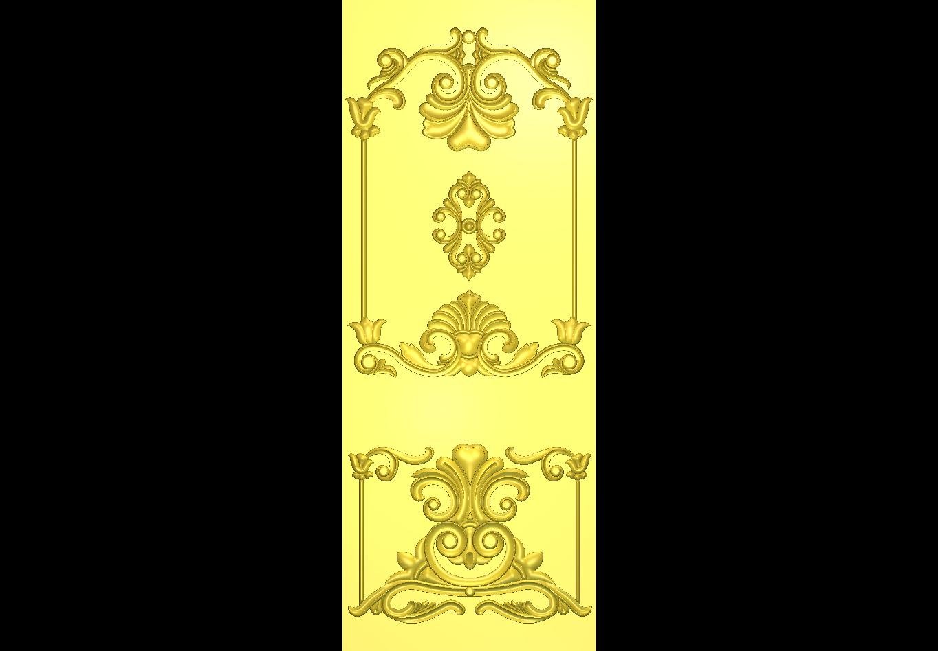 CNC Design Door 3D