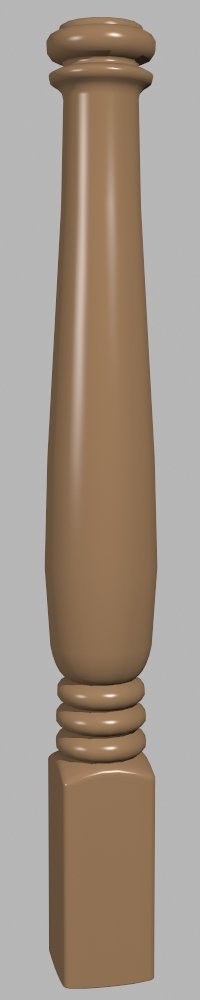 routery Pillar 3d - 8 Classic Architectural Woodworking Spindle Design