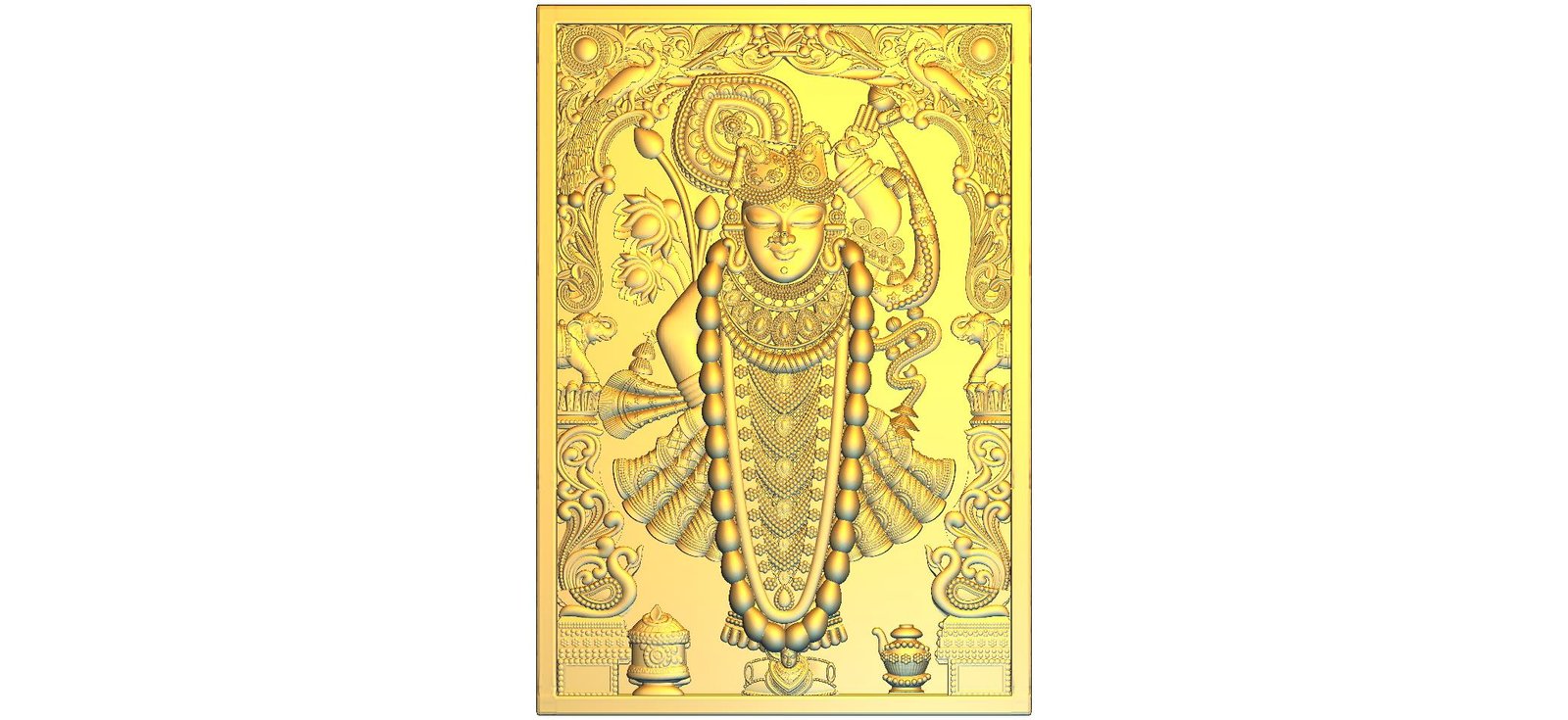 Shree Nathji 3D CNC Relief Design File