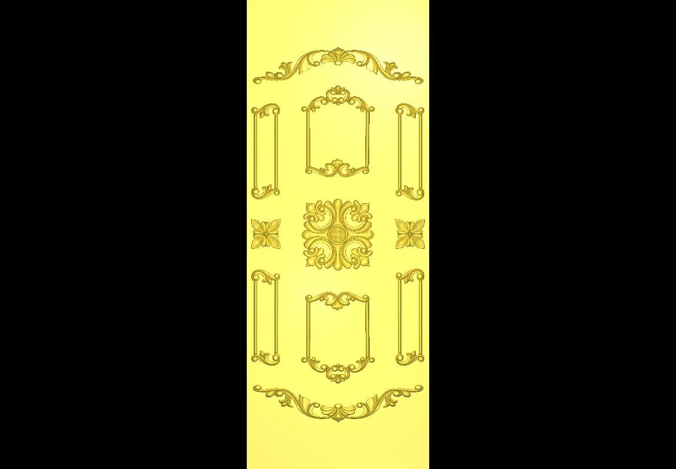 CNC Design Door 3D