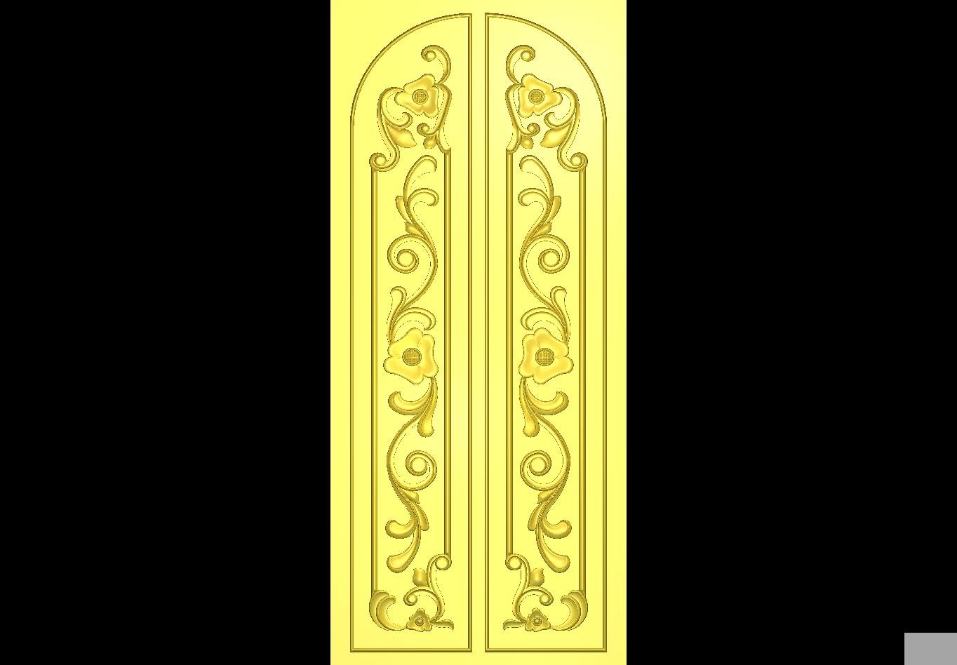 CNC Design Door 3D