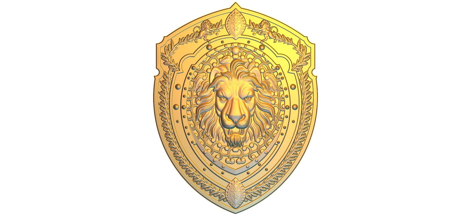 Forest Nature CNC Designer RLF File | Premium 3D Relief Wood Carving