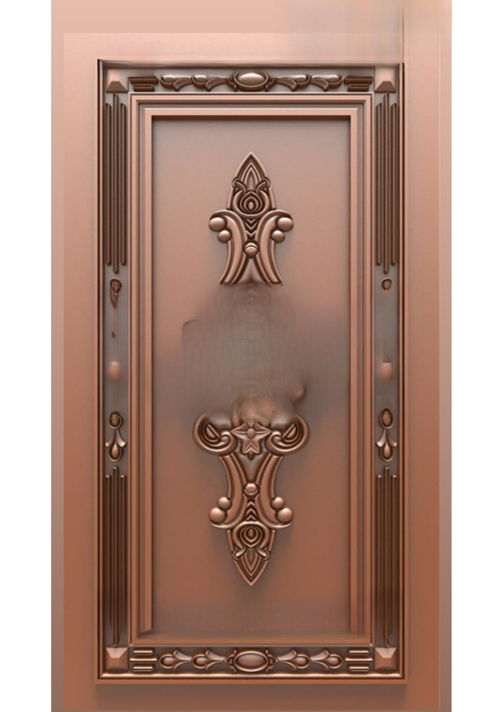 Doors B - B-48 Divine Carved Relief CNC Design